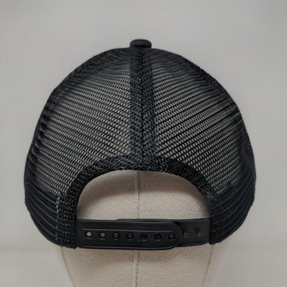 Cash Clothing Snapback Trucker Hat Black OS Adjustable Embroidered Mesh Back