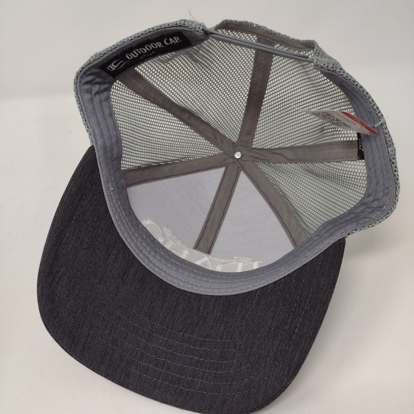 Team Southern Idaho Snapback Trucker Hat Gray OSFA Mesh Back Embroidered