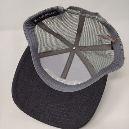 Team Southern Idaho Snapback Trucker Hat Gray OSFA Mesh Back Embroidered