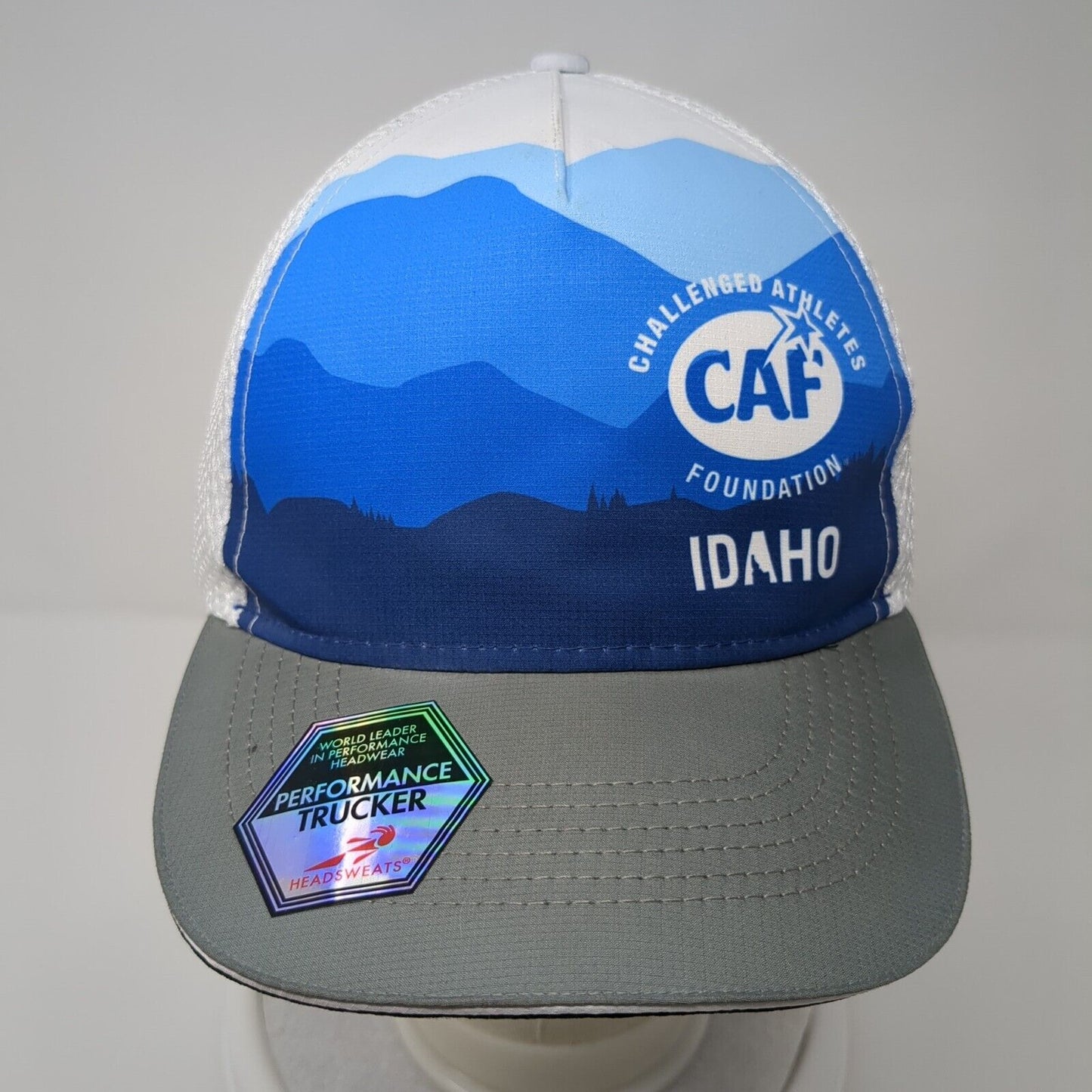 Challenged Athletics Foundation IDAHO Performance Trucker Hat Multi OS Headsweat