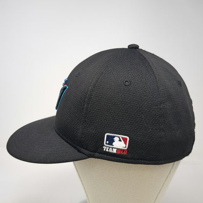 Miami Marlins MLB OC Sports Baseball Cap Black One Size Performance Strapback