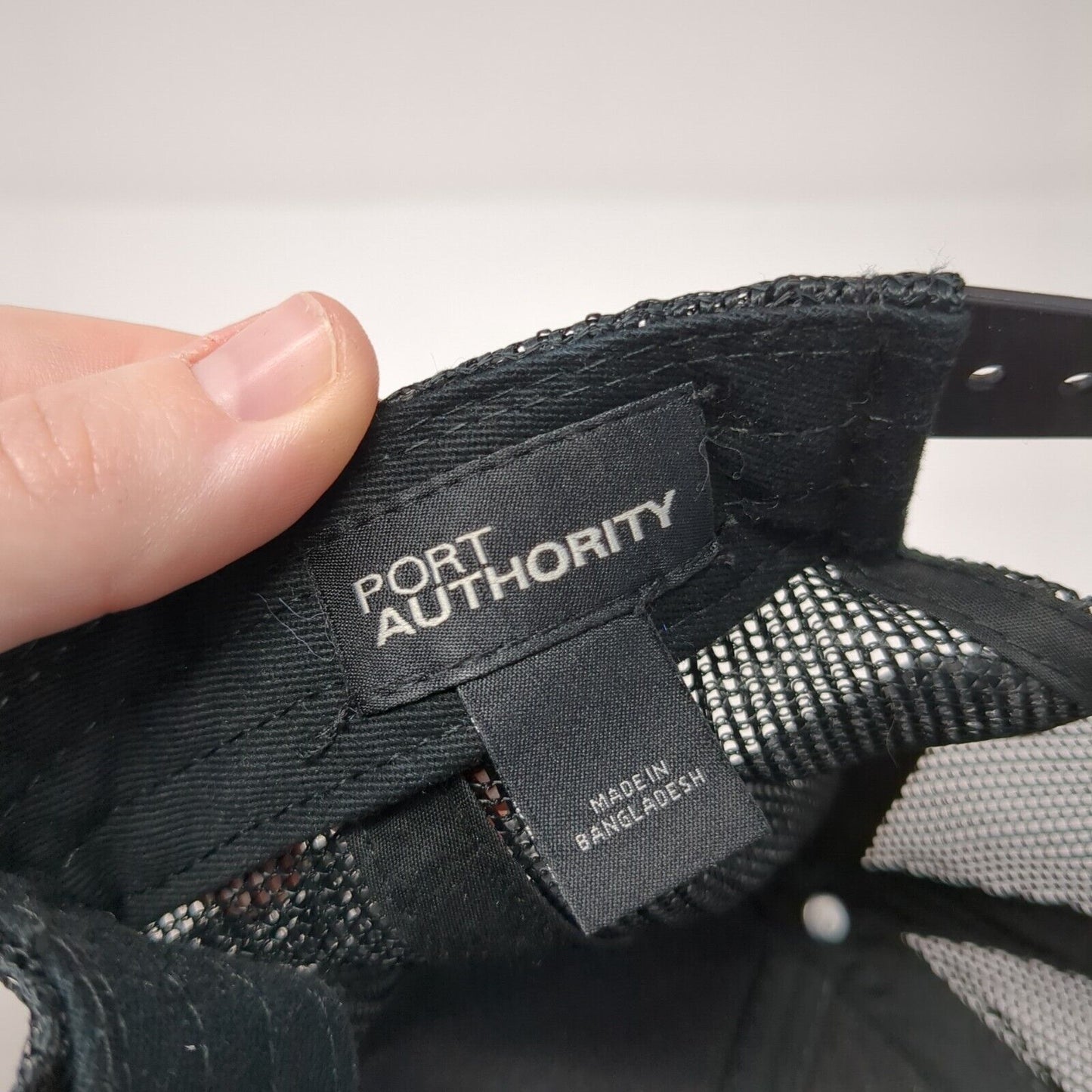 Next Era Energy Resources Snapback Trucker Hat Black OS Mesh Back Port Authority