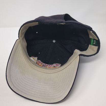 Braves Lemont Strapback Hat Blue Large Adjustable 6 Panel Richardson