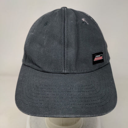 Genuine Dickies Snapback Hat Gray One Size Adjustable Solid Vent Holes
