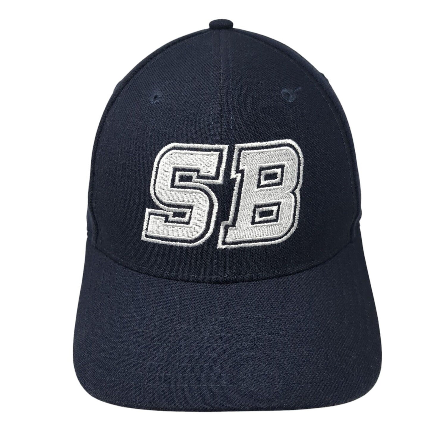 SB Strapback Hat Blue M/L Embroidered Adjustable Richardson Pro 514