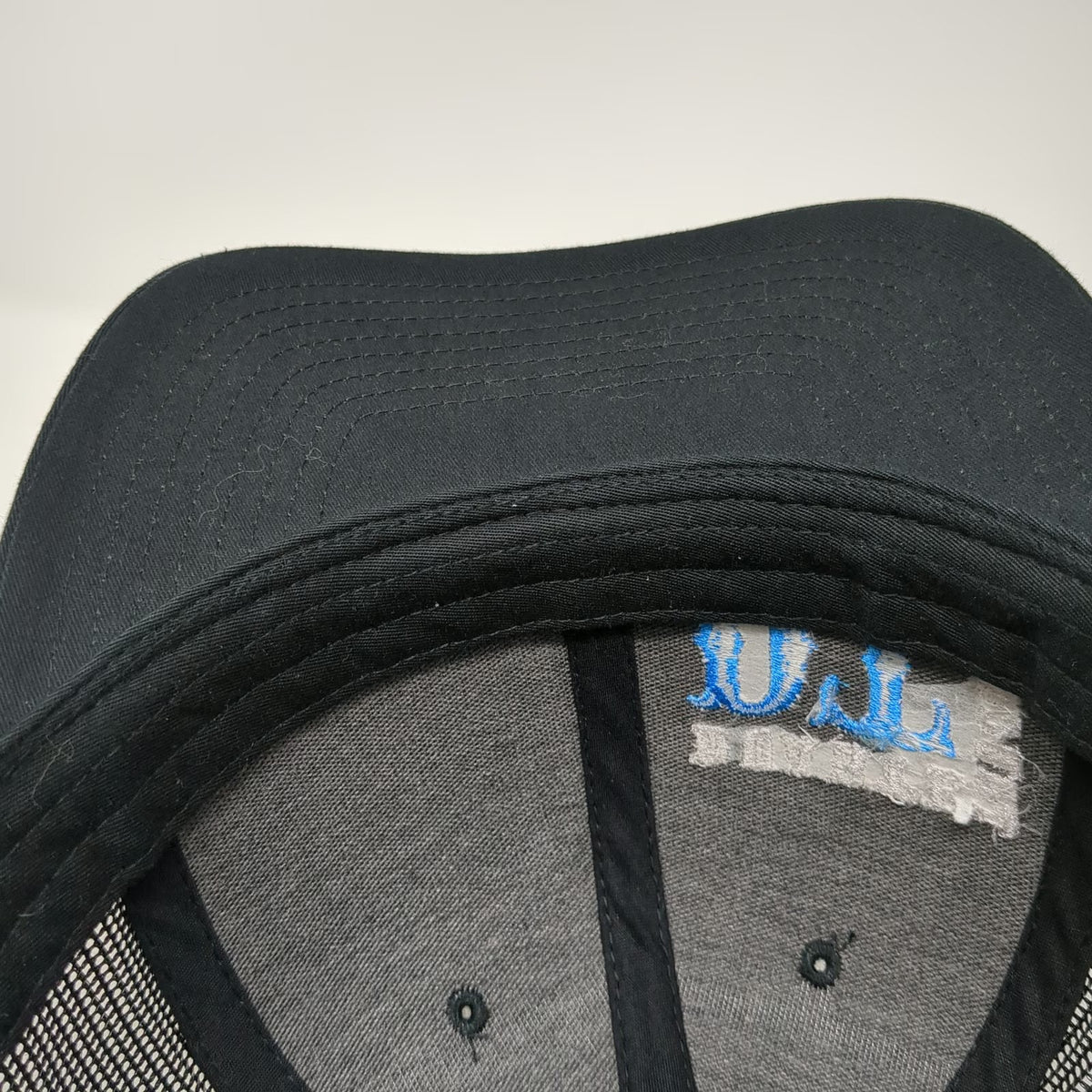 Richardson Trucker Hat Black One Size Duarte Trucking DT Logo Mesh Snapback