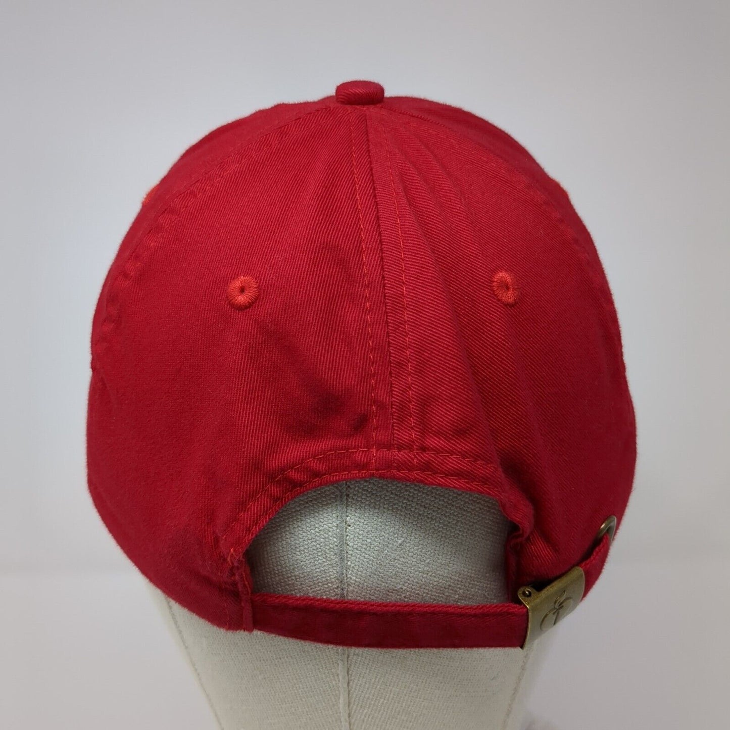 American Heart Association Slideback Hat Red OSFA Embroidered 6 Panel