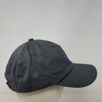 Think Safety SAMC Strapback Hat Gray One Size Embroidered K-Products