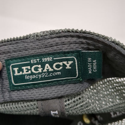 Legacy Trucker Hat Blue Gray Green White One Size Mesh Snapback Millers All Day