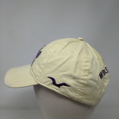 Myrtle Beach 1938 Slideback Hat Yellow OSFA Embroidered 777 Lucky Wings