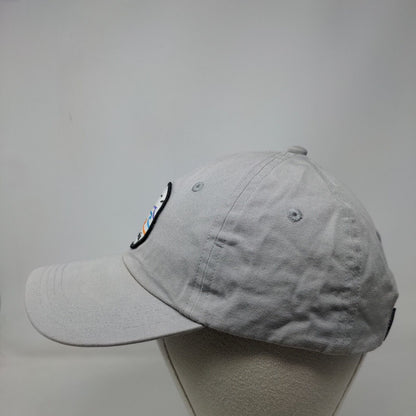Patagonia Slideback Hat Gray One Size Adjustable Embroidered 6 Panel