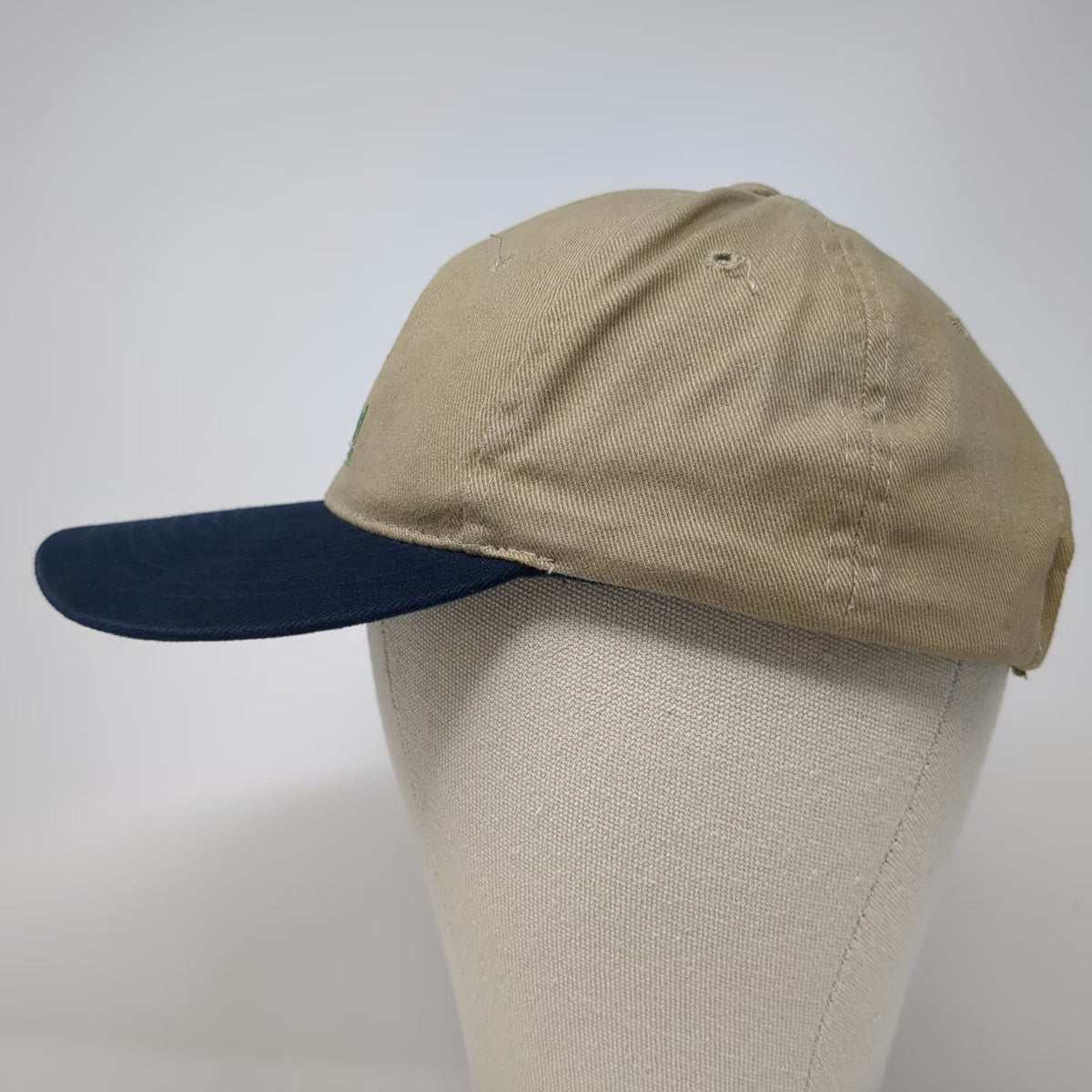 Port Authority Baseball Cap Beige Blue One Size Strapback Mountain Shadows Hat