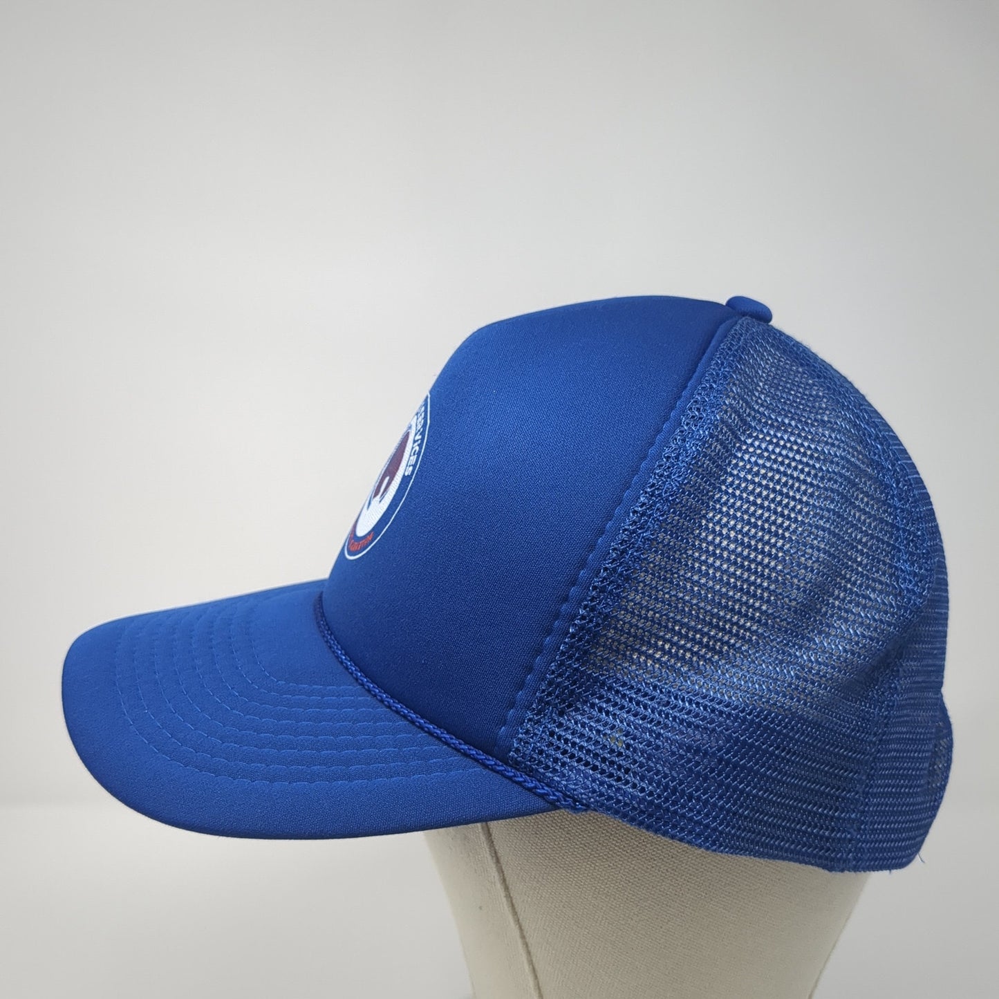 Web Sites & Services Snapback Rope Trucker Hat Blue One Size Mesh Back