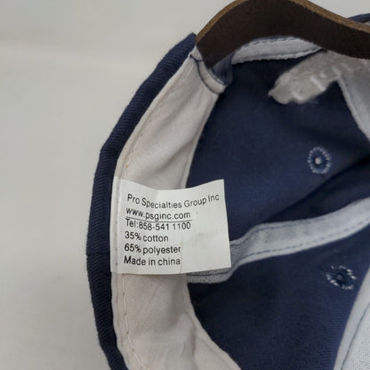 Claritin Slideback Hat One Size Blue Vented Holes Pro Specialist Group Inc