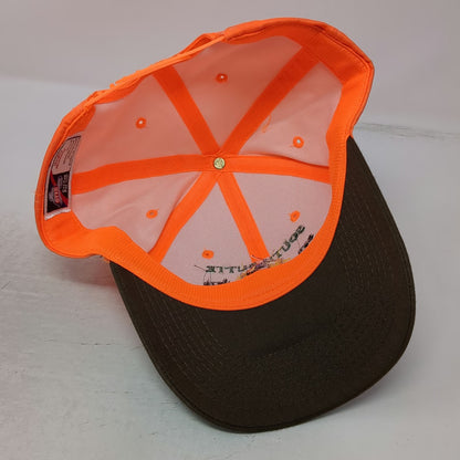 Otto Snapback Hat Orange OSFM South Butte Gamebird Club Pheasant Hunting Bill