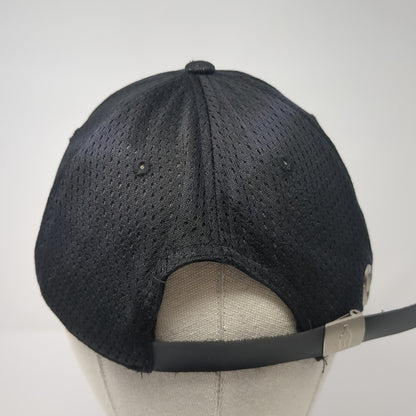 Chef Works Slideback Hat Black One Size Adjustable Solid Mesh Blank