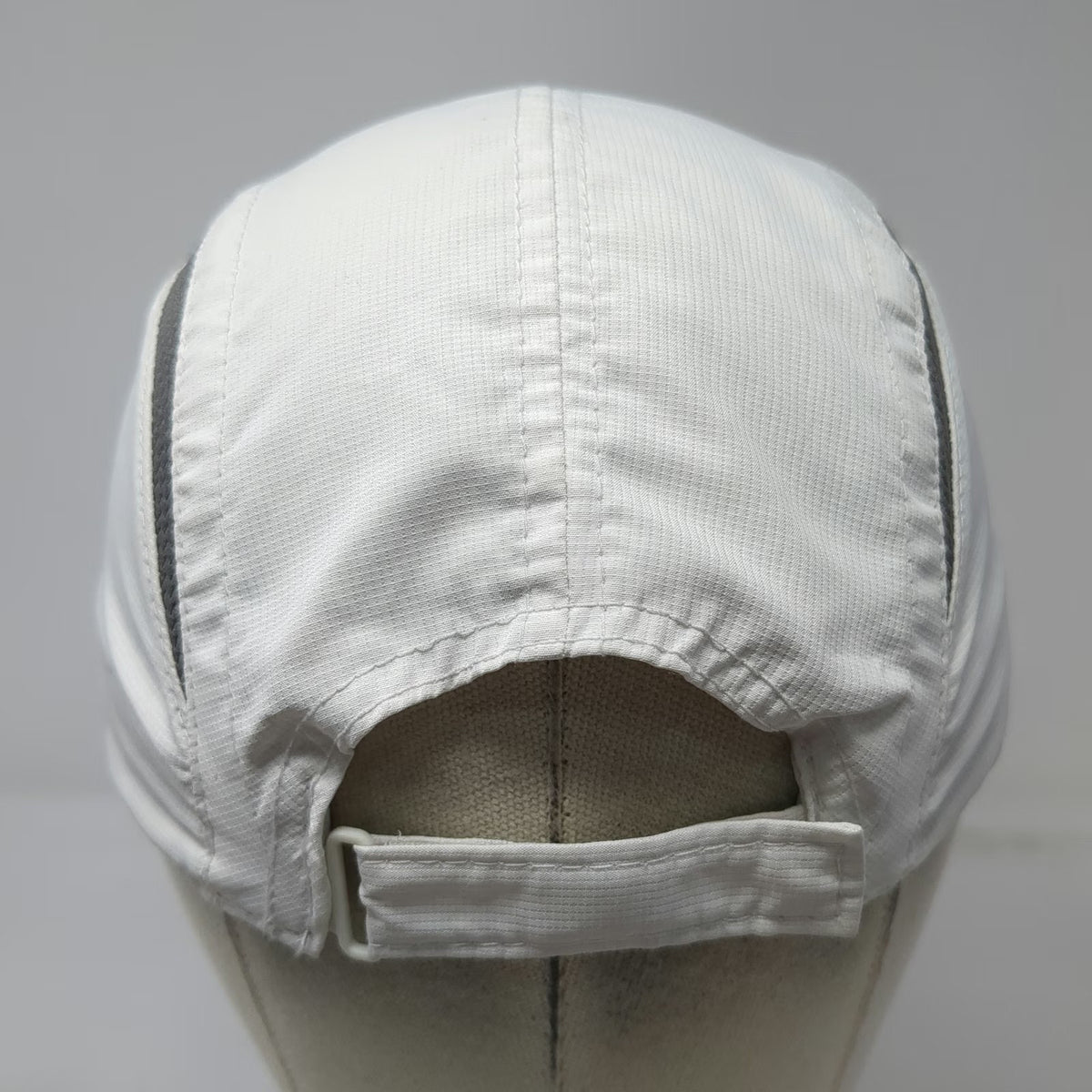 Baseball Cap White One Size Barbados Flag Performance Mesh Strapback Hat Trident