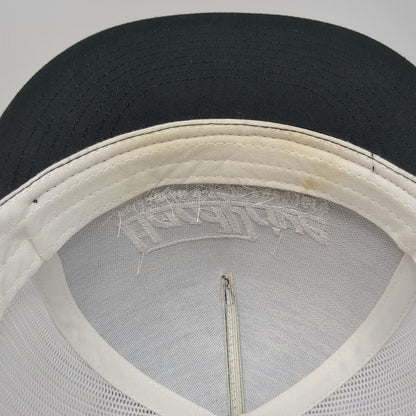 Yupoong Hard Drive American V-Twin Products Trucker Hat Black One Size Mesh Back