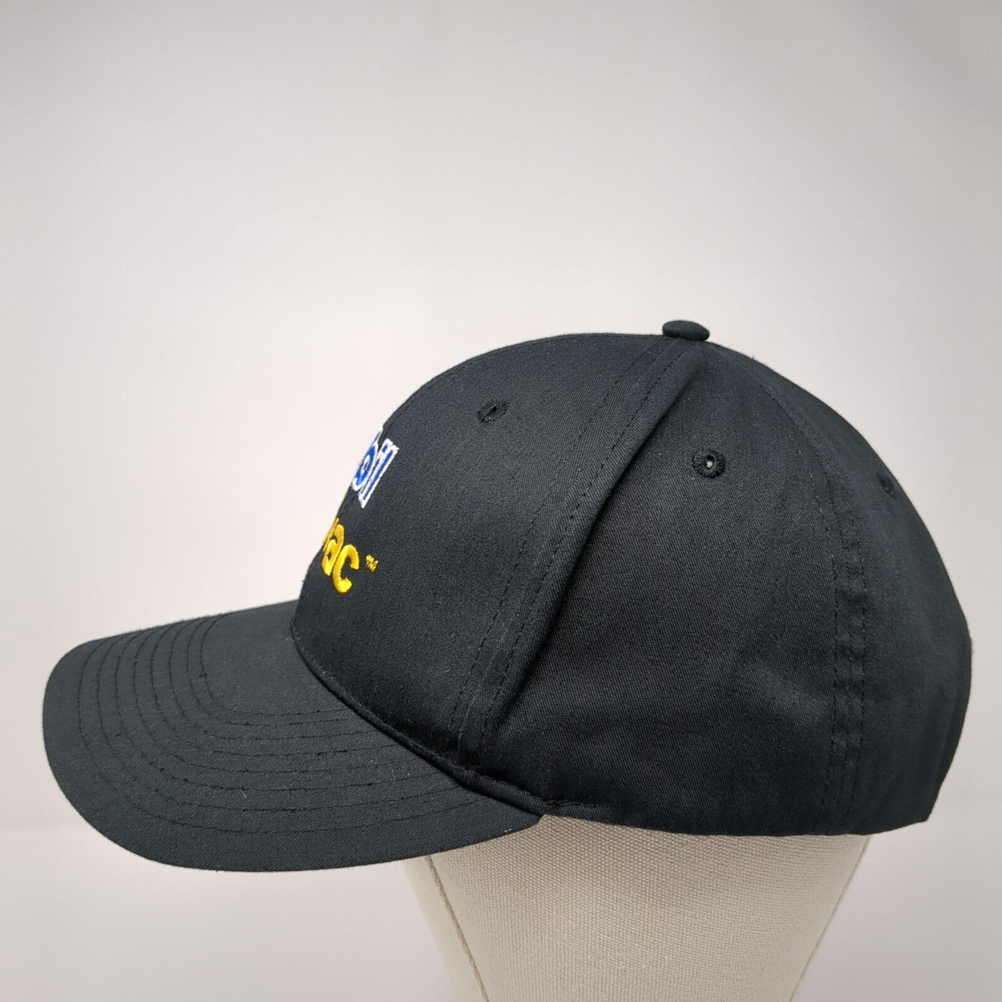 Mobil Delvac Snapback Hat Black One Size Adjustable Embroidered HG