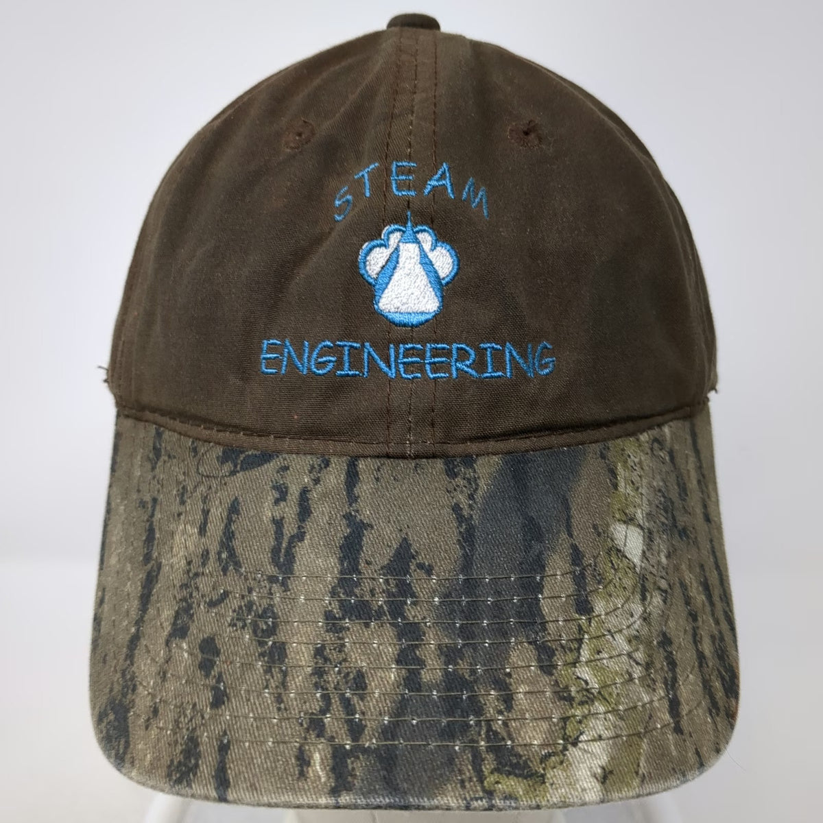 Port Authority Baseball Cap Brown Camo One Size Steam Engineering Hat