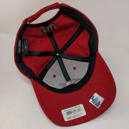 New Era NFL Strapback Tampa Bay Buccaneers Hat Red Embroidered Logo