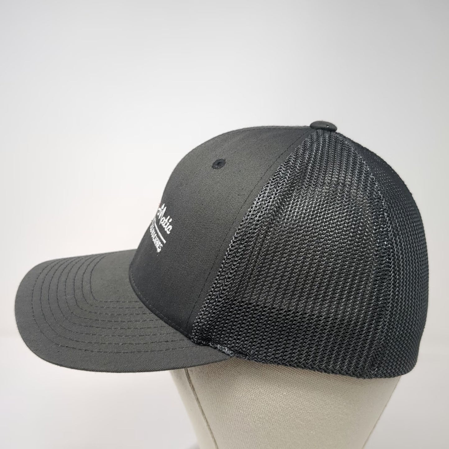 Flexfit Baseball Cap Gray One Size Patty-O-Matic Food Machines Mesh Back Hat