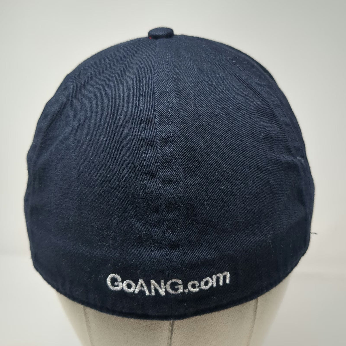 Air National Guard Baseball Cap Blue One Size Fitted GoANG Logo Hat USAF Wings