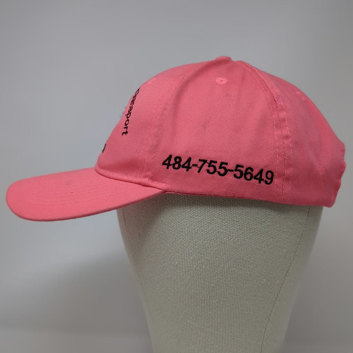 Port & Company Baseball Cap Pink One Size Emergency Blood Transport Medical Hat