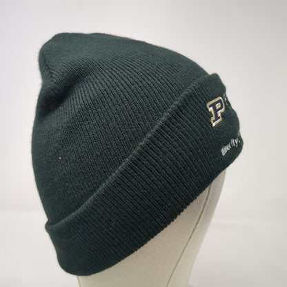 Purdue NCAA Port & Company Black OSFM Minority Engineering Program Beanie Hat