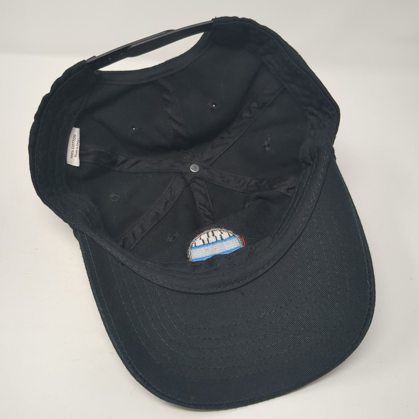 CLSC Snapback Hat Black One Size Adjustable Embroidered Logo 6 Panel