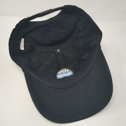 CLSC Snapback Hat Black One Size Adjustable Embroidered Logo 6 Panel
