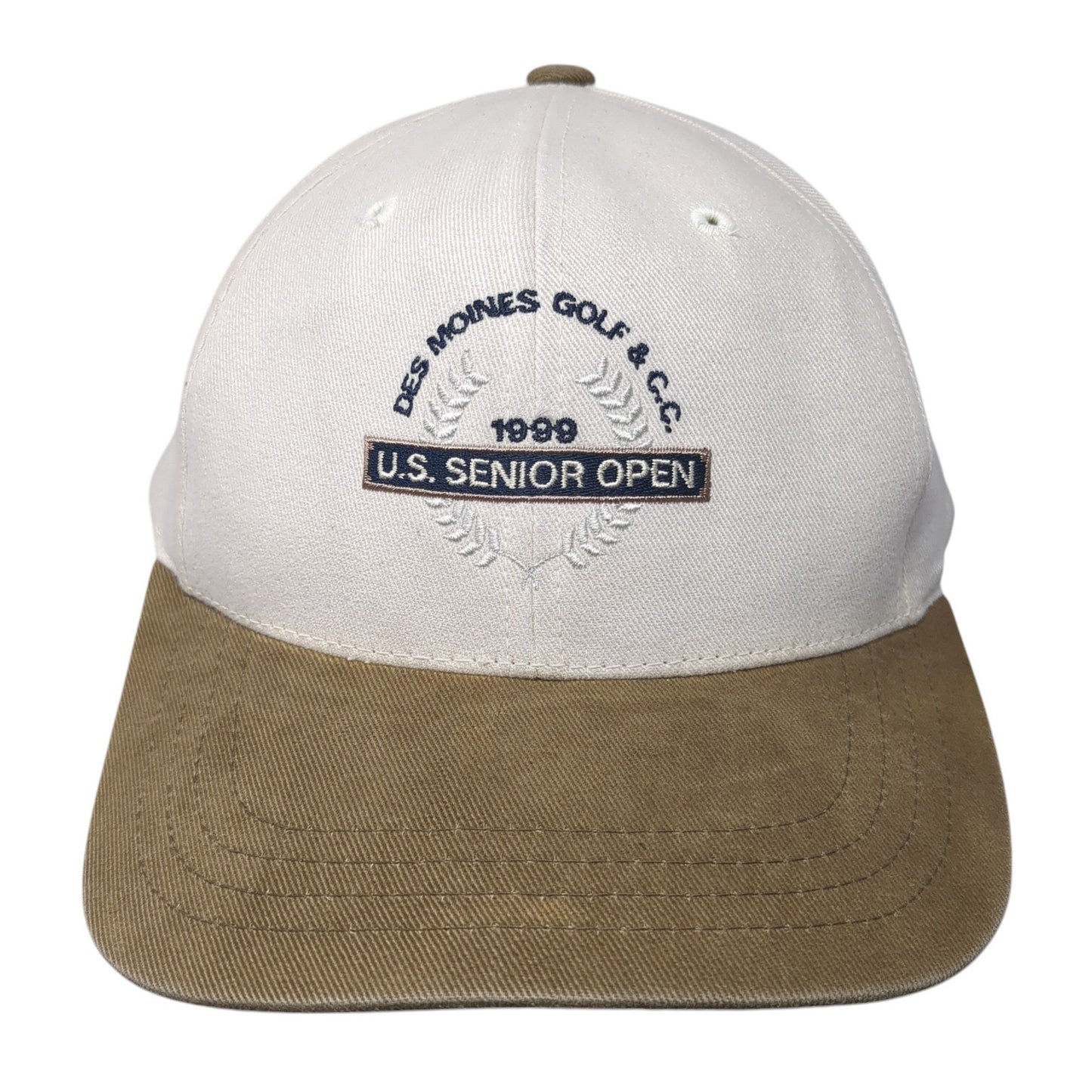 Des Moines Golf & C.C. 1999 U.S. Senior Open Slideback Hat Multi One Size