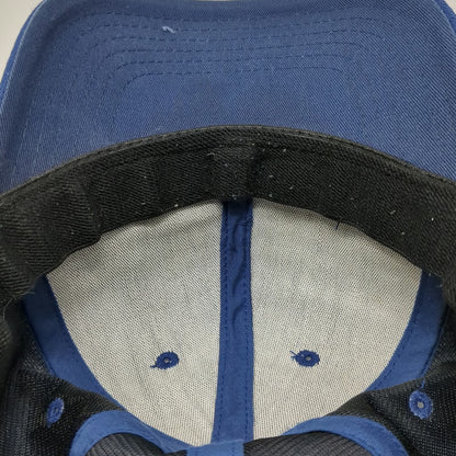 Reebok Baseball Cap Blue One Size Polyester Stretch Fit Logo Performance Hat