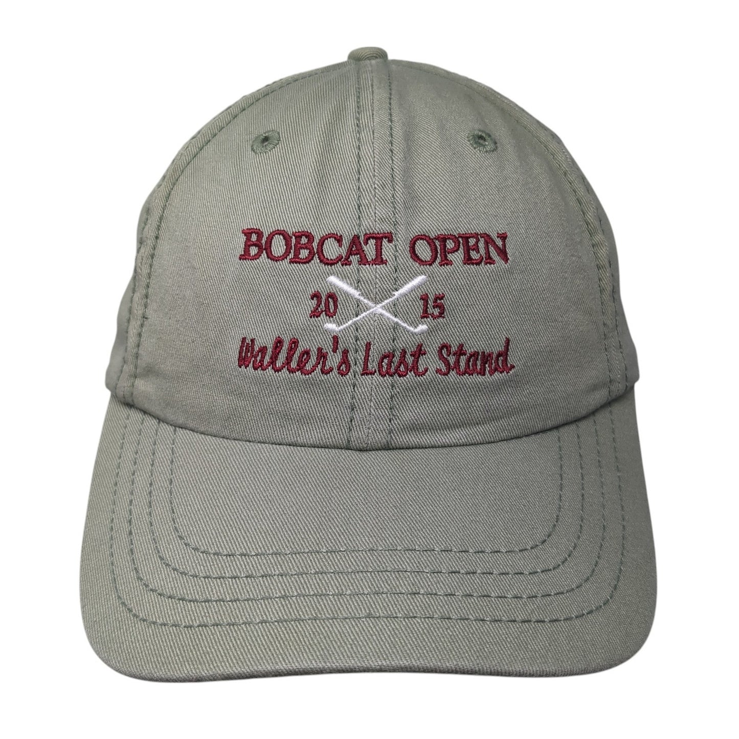 Bobcat Open 2015 Waller's Last Stand Slideback Hat Green One Size