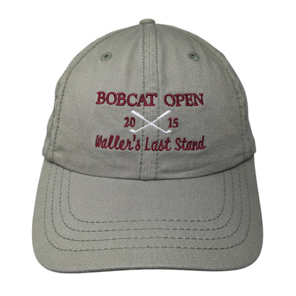 Bobcat Open 2015 Waller's Last Stand Slideback Hat Green One Size
