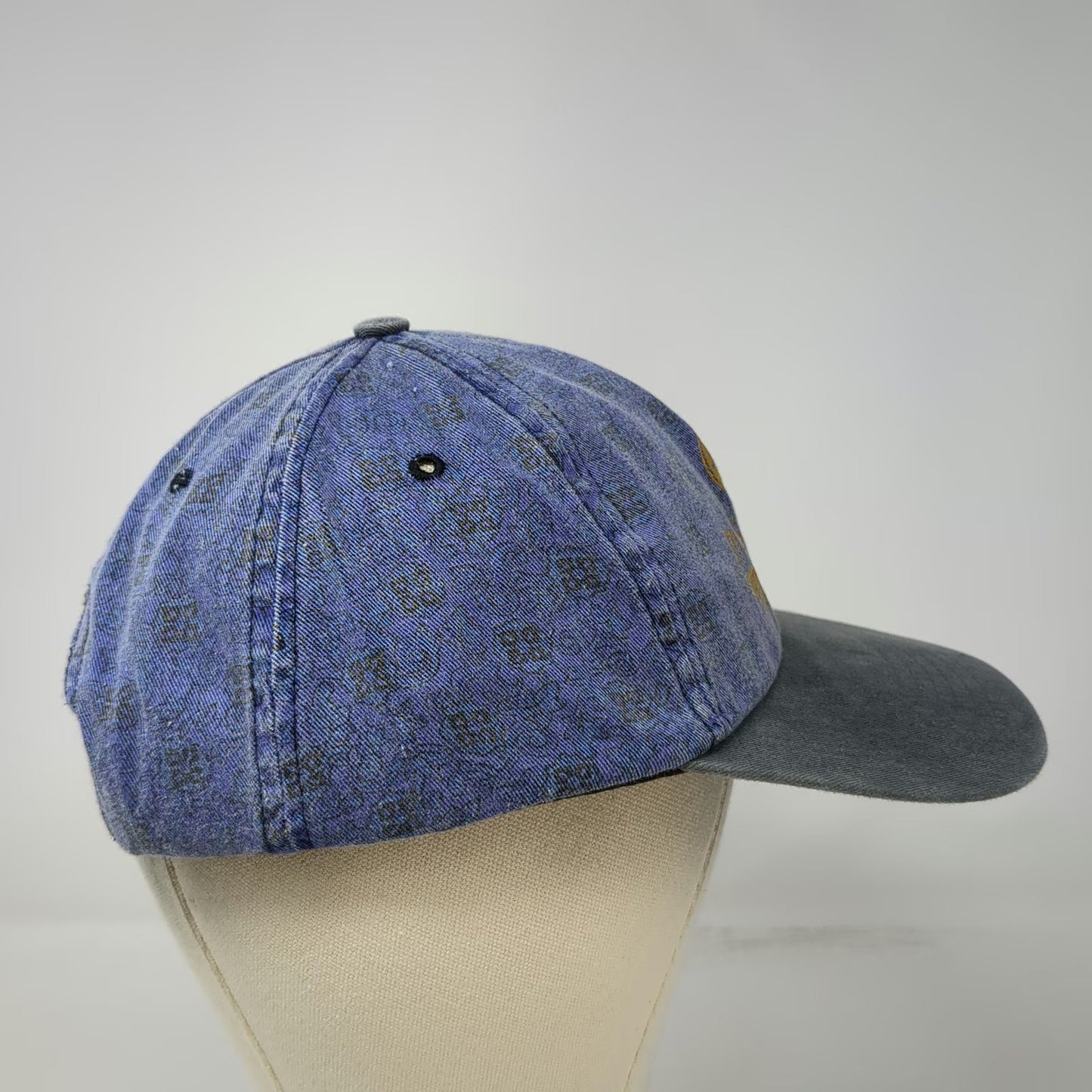 Hoxer 5 Panel Blue One Size Snapback Hat Pilkington Libbey Owens Ford Clinton MI