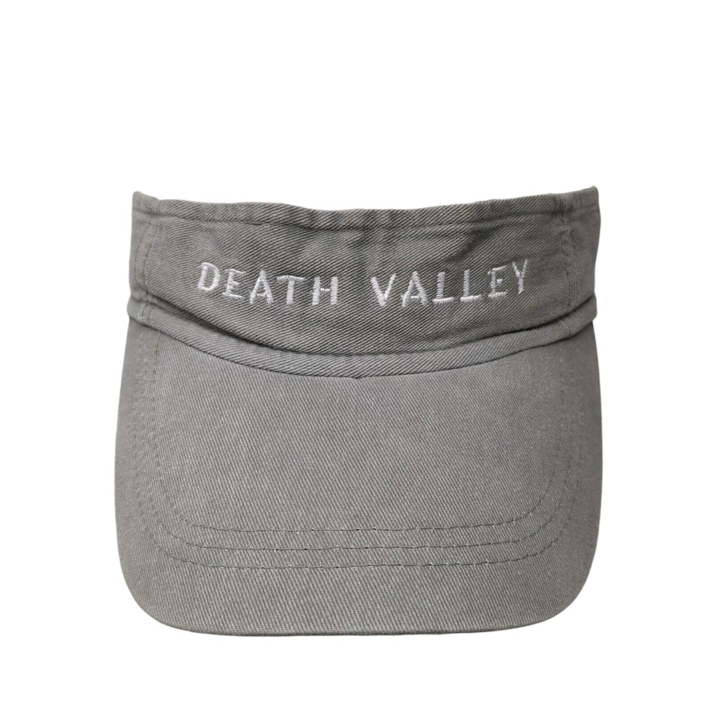 Death Valley Strapback Sun Visor Hat Green One Size Adjustable Jhats