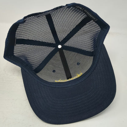 Richardson Trucker Hat Blue One Size Farnam Animal Health Mesh Snapback Horse