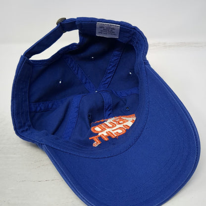 Bud Light Blue Baseball Cap One Size Embroidered Logo Slideback Closure Hat