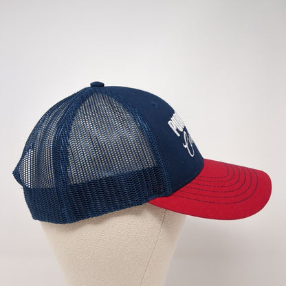 Pura Vida Costa Rica Snapback Trucker Hat Multicolor OS Adjustable Mesh Back