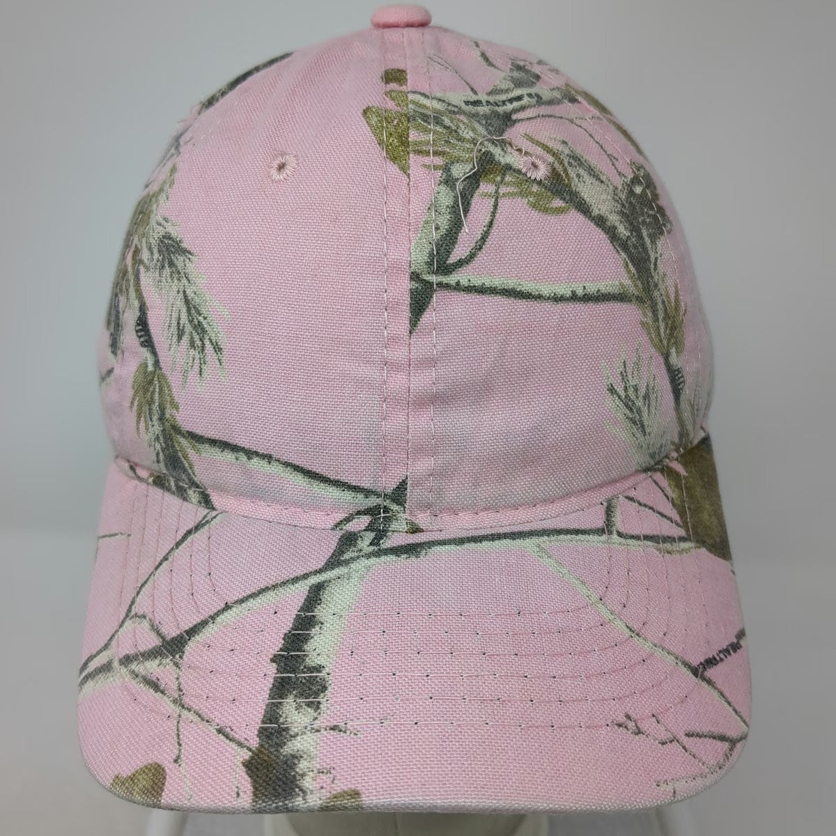 Realtree Pink Camo Baseball Cap Hat One Size Adjustable Strapback Hunting Woods