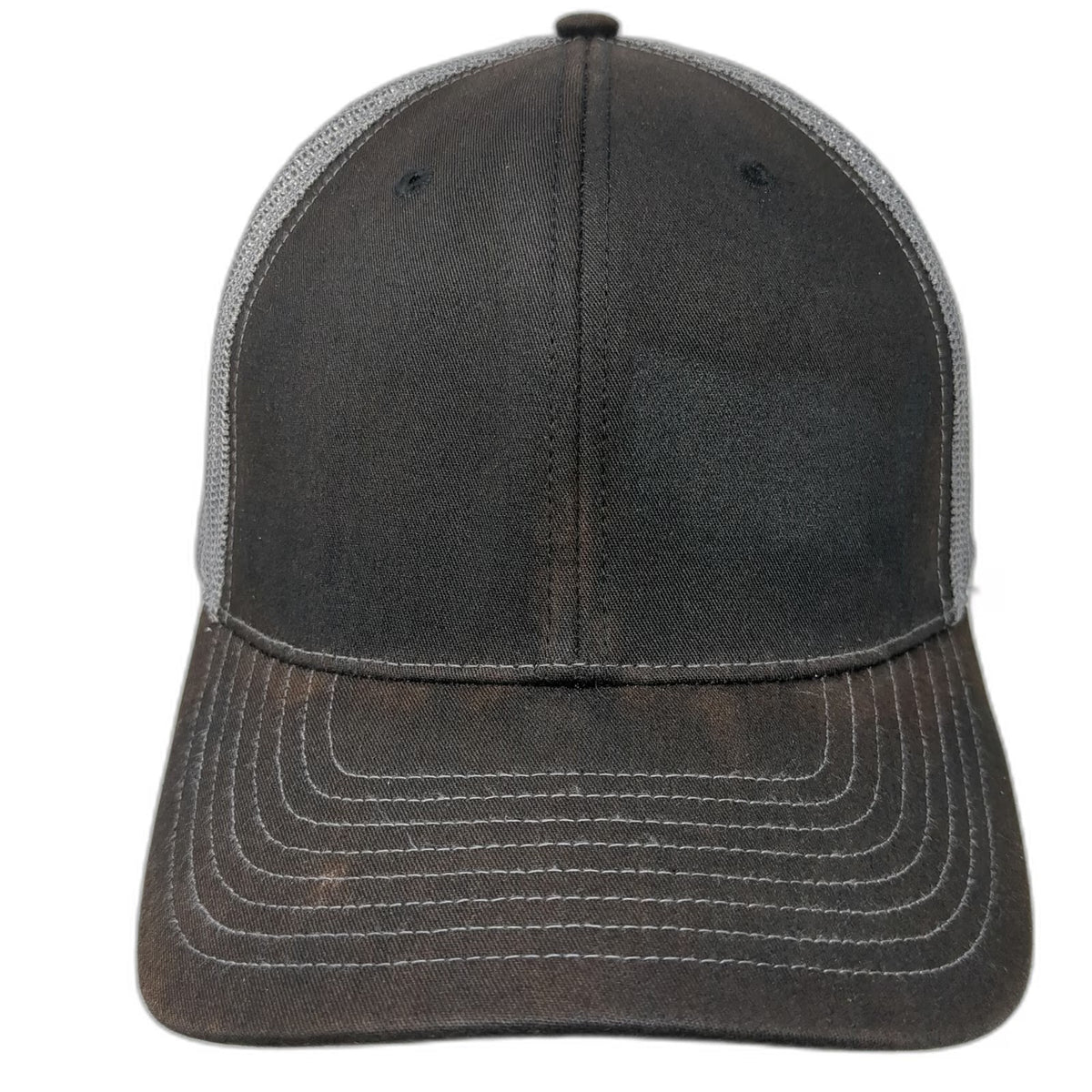 Richardson Trucker Hat Black One Size Mesh Snapback Hendrix Kerite Side Logo