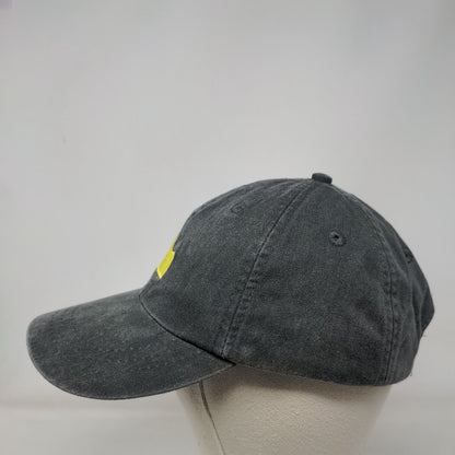 Yellow Pine Idaho Slideback Hat Gray One Size Embroidered 6 Panel Adams