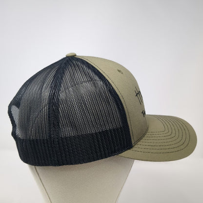 Richardson Trucker Hat Green One Size The Bite Trucks Taps Tumalo Mesh Snapback