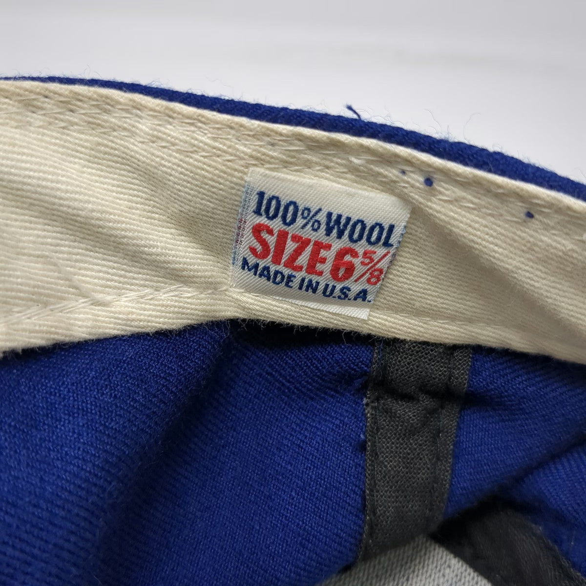 Los Angeles Dodgers MLB New Era Cap Blue 6 5/8 Diamond Collection USA Vintage