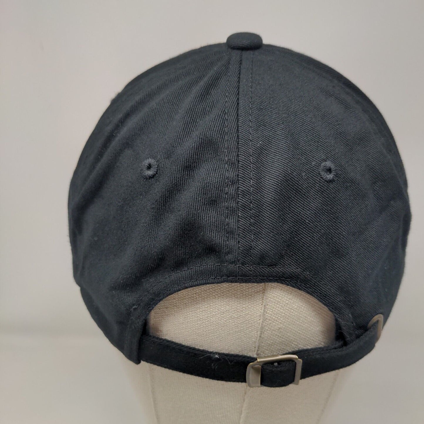 The Classics Yupoong Slideback Hat Black One Size Embroidered 6 Panel