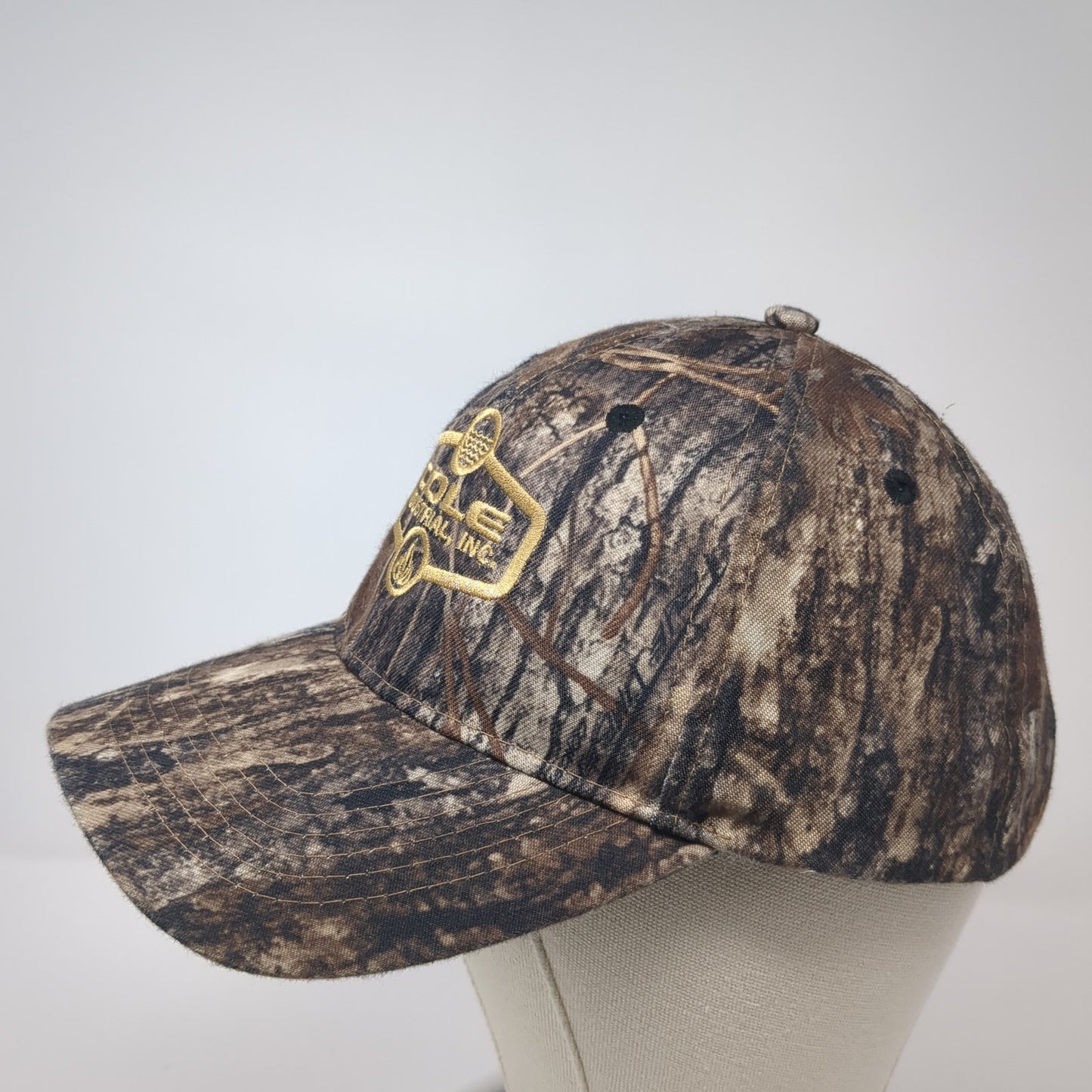 Cole Industrial Inc Strapback Baseball Cap Multicolor OS Camo Pacific Headwear