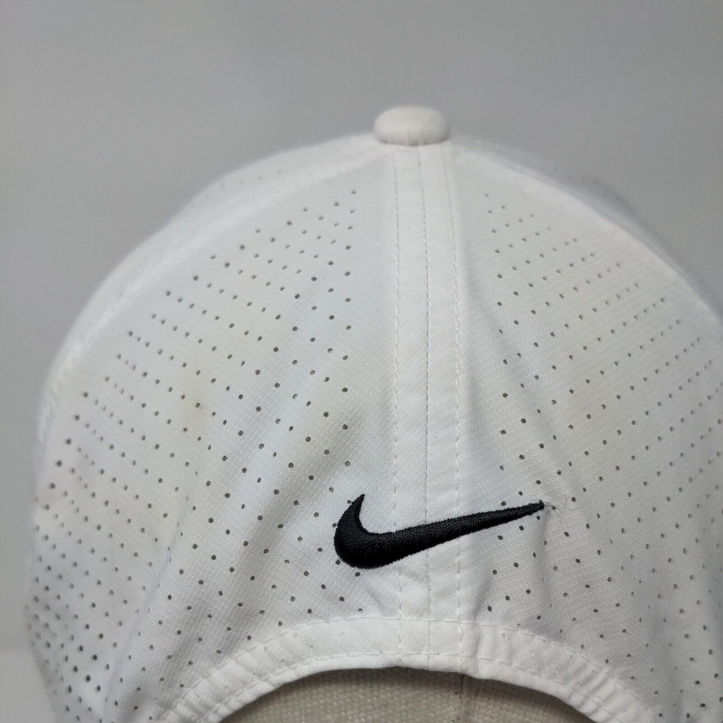 Sanctuary Wealth Management Strapback Hat White OSFM Nike Golf 6 Panel