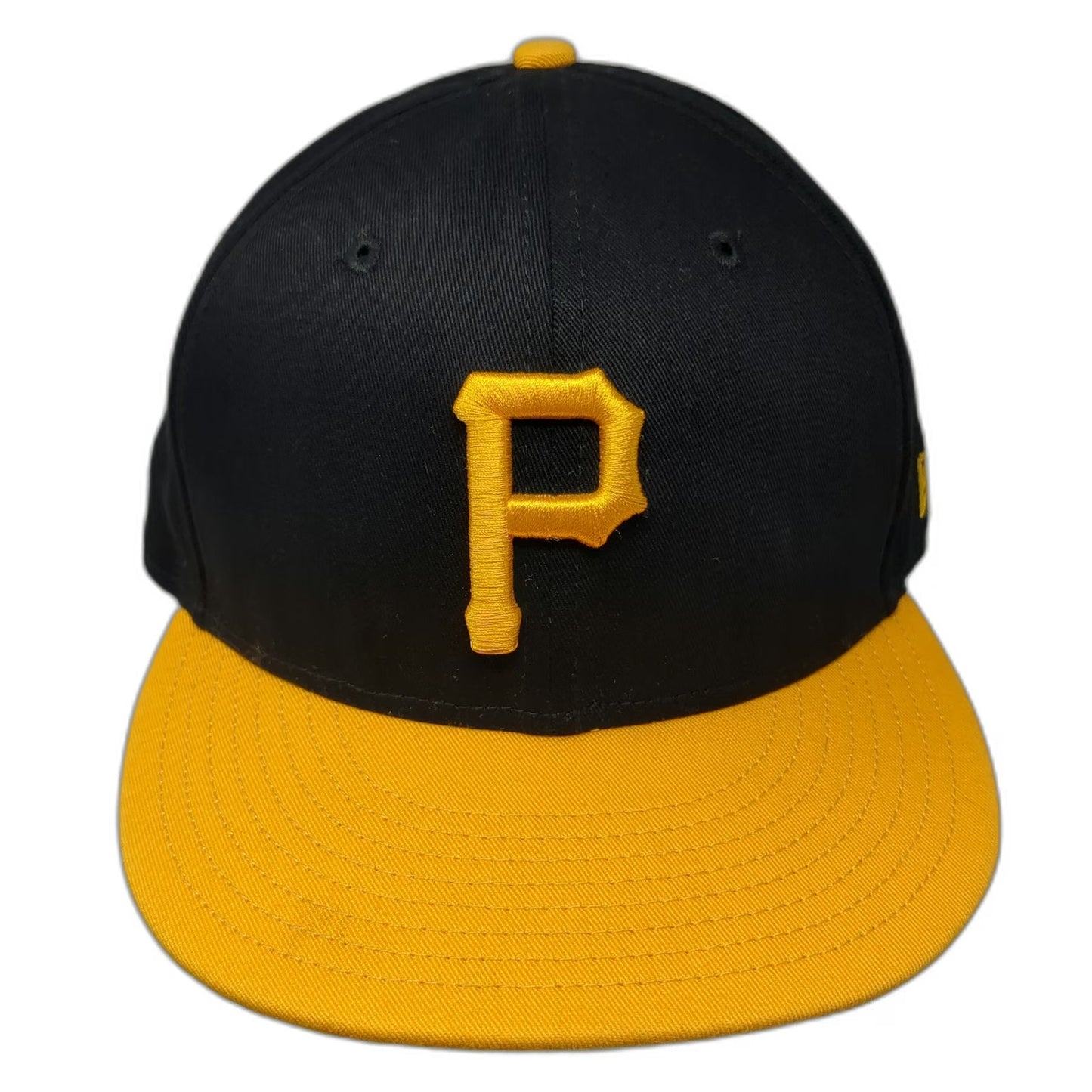 New Era Pittsburgh Pirates MLB Snapback Hat Black Yellow OSFM 9FIFTY Green Brim