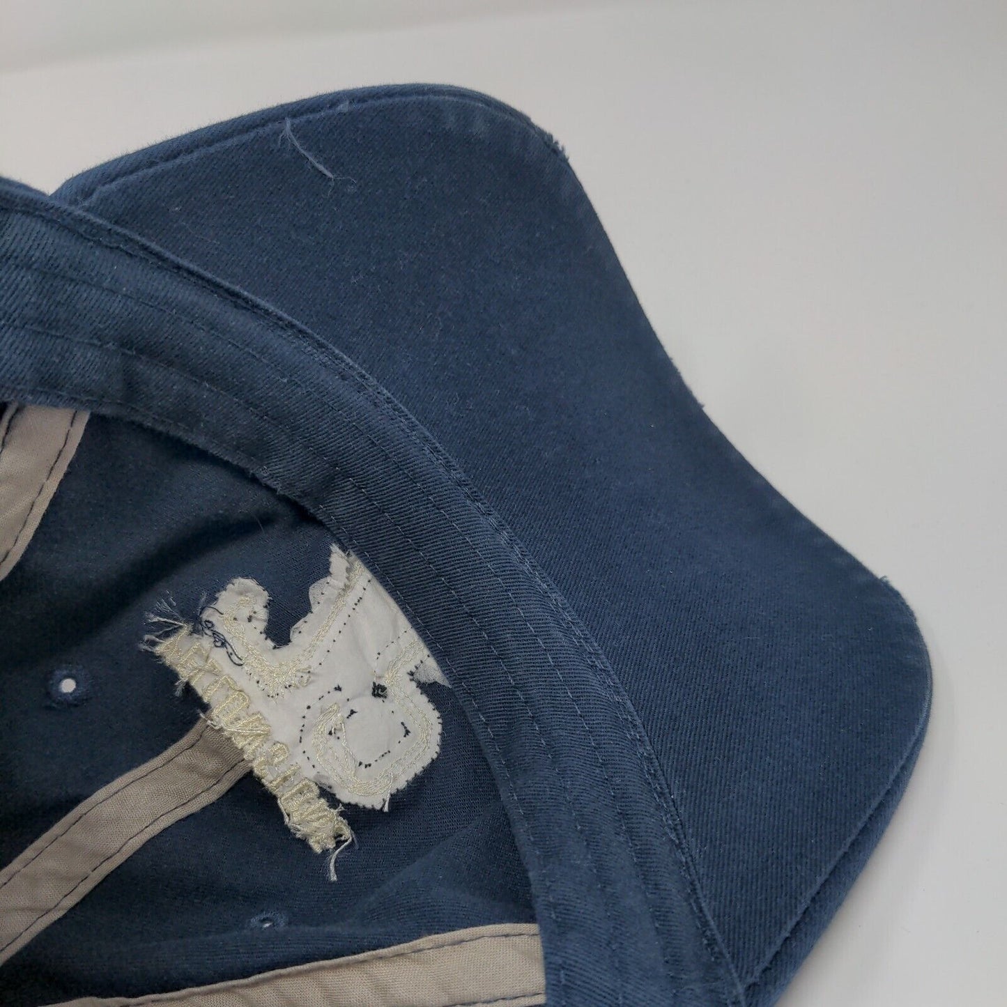 Yellowstone 72 Strapback Hat Blue OS Adjustable Distressed Ouray Sportswear